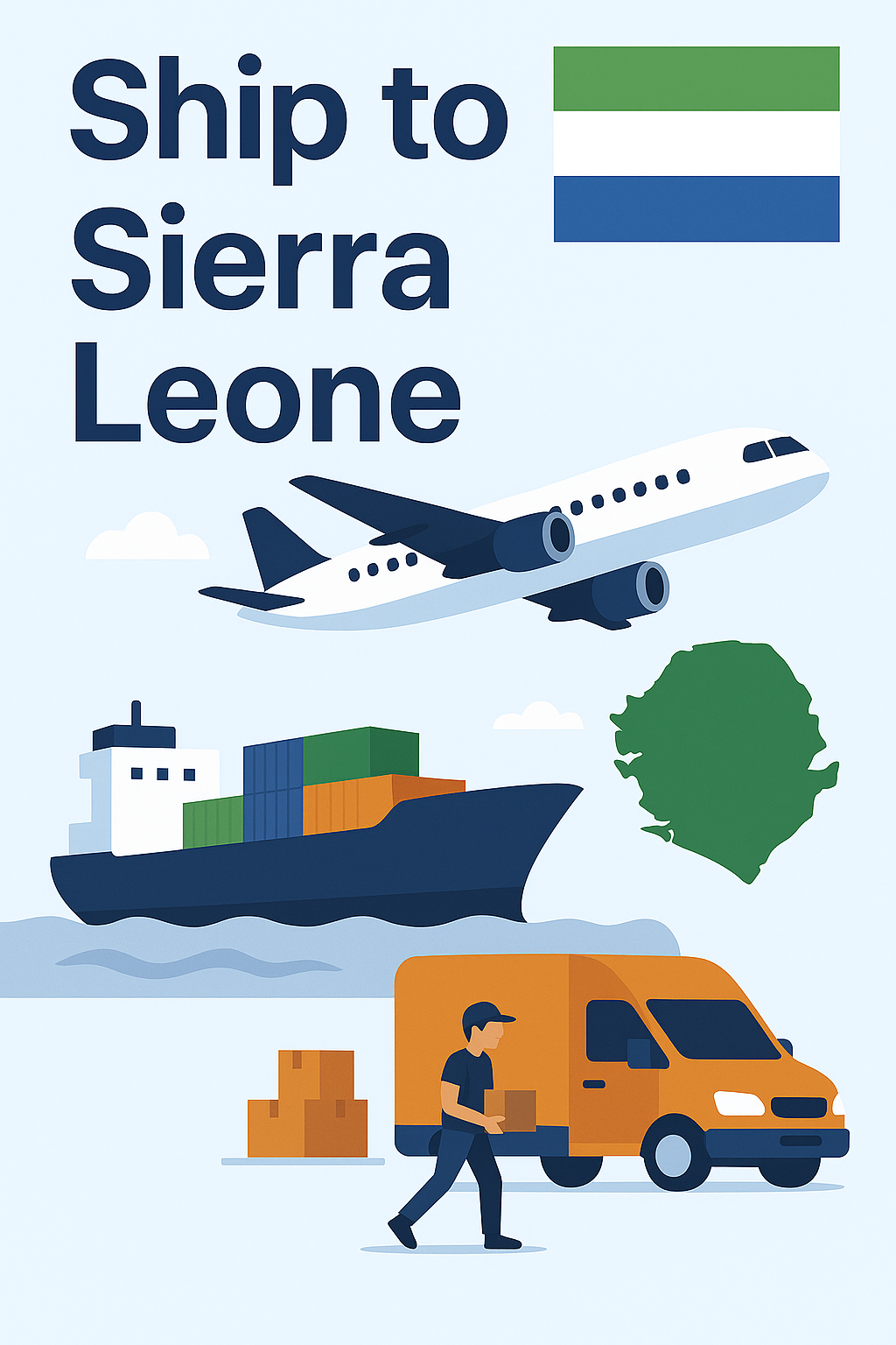 Shipping to Sierra Leone