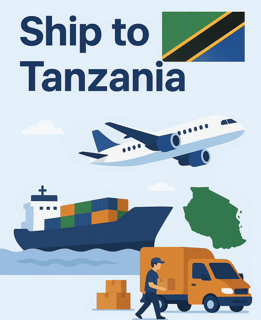 Shipping to Tanzania