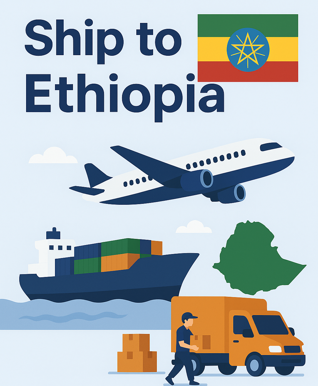 Shipping to Ethiopia